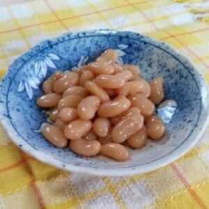 白花豆の甘煮